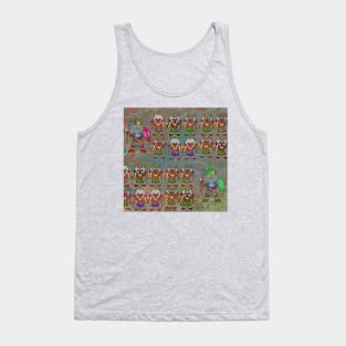 Dance of African Warriors V3 Tank Top